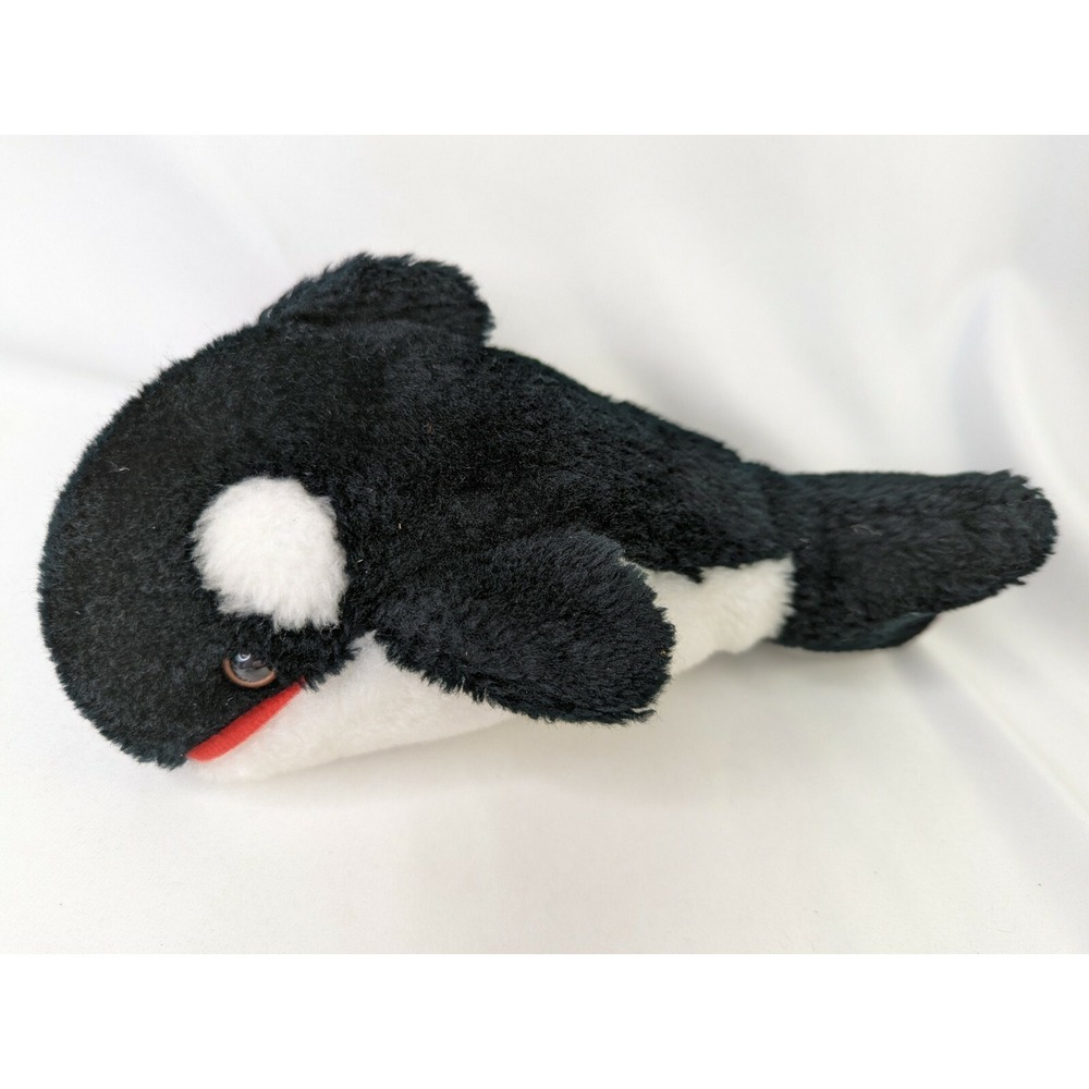 SeaWorld Killer Whale Plush 9 Inch 1980 Orca Stuffed Animal Toy